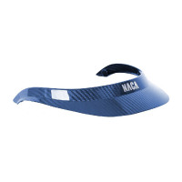 Viseira M para capacete Naca carbono Preto brilhante / prateado Prata Viseira M para capacete Naca carbono Preto brilhante / prateado Prata