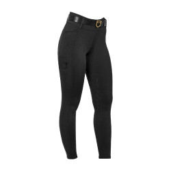 Leggings infantis de cintura alta full grip com passadores Equestro criança Leggings infantis de cintura alta full grip com passadores Equestro criança
