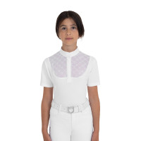 Polo de concurso infantil com tule Equestro criança