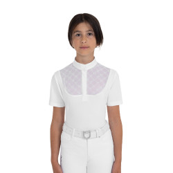 Polo de concurso infantil com tule Equestro criança