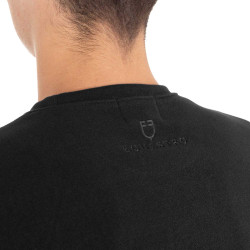 Sweatshirt homem gola redonda em fleece com bolso lateral Equestro