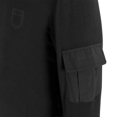 Moletom masculino de fleece com zíper Equestro homem