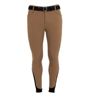 Calças homem slim fit com grip no joelho Equestro Calças homem slim fit com grip no joelho Equestro