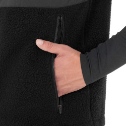 Colete masculino em fleece teddy com bolso frontal Equestro homem Colete masculino em fleece teddy com bolso frontal Equestro homem