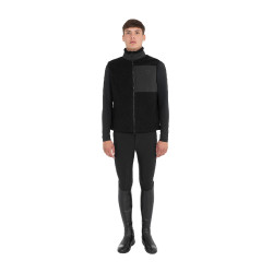 Colete masculino em fleece teddy com bolso frontal Equestro homem Colete masculino em fleece teddy com bolso frontal Equestro homem