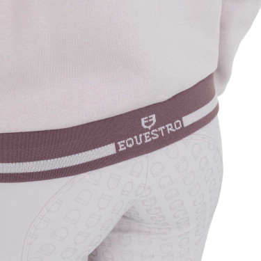 Sweatshirt feminina com capuz e fecho frontal Equestro mulher Sweatshirt feminina com capuz e fecho frontal Equestro mulher