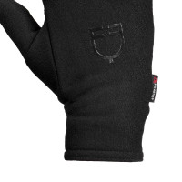 Luvas unissexo Polartech Stretch Pro com interior em lã Equestro Preto