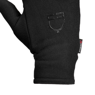Luvas unissexo Polartech Stretch Pro com interior em lã Equestro Luvas unissexo Polartech Stretch Pro com interior em lã Equestro