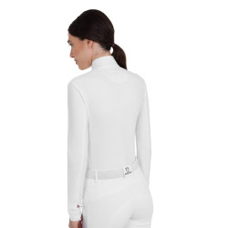 Polo de concurso feminino em tecido técnico de inverno Equestro mulher Polo de concurso feminino em tecido técnico de inverno Equestro mulher