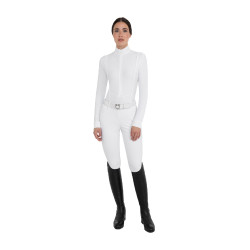 Polo de concurso feminino em tecido técnico de inverno Equestro mulher Polo de concurso feminino em tecido técnico de inverno Equestro mulher