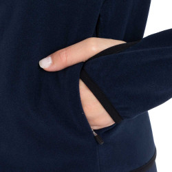 Sweatshirt feminina em polar com zíper Equestro mulher Sweatshirt feminina em polar com zíper Equestro mulher