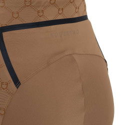 Leggings feminina de cintura alta em tecido técnico monograma Equestro mulher