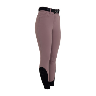 Calças femininas de cintura alta com grip no joelho Equestro mulher Calças femininas de cintura alta com grip no joelho Equestro mulher
