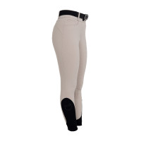 Calças femininas full grip de cintura alta em tecido técnico bi-stretch Equestro mulher Calças femininas full grip de cintura alta em tecido técnico bi-stretch Equestro mulher