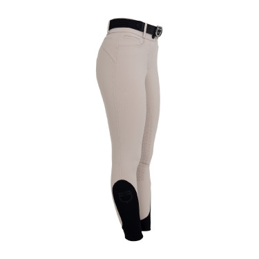 Calças femininas full grip de cintura alta em tecido técnico bi-stretch Equestro mulher