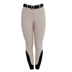 Calças femininas full grip de cintura alta em tecido técnico bi-stretch Equestro mulher