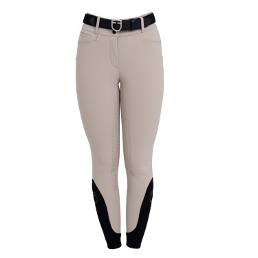 Calças femininas full grip de cintura alta em tecido técnico bi-stretch Equestro mulher