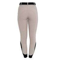 Calças femininas full grip de cintura alta em tecido técnico bi-stretch Equestro mulher Calças femininas full grip de cintura alta em tecido técnico bi-stretch Equestro mulher