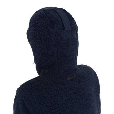 Casaco acolchoado feminino com inserções em teddy Equestro mulher Blazer marinho Azul-marinho Casaco acolchoado feminino com inserções em teddy Equestro mulher Blazer marinho Azul-marinho