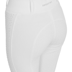 Calças femininas de cintura alta com grip total com strass Equestro mulher Calças femininas de cintura alta com grip total com strass Equestro mulher