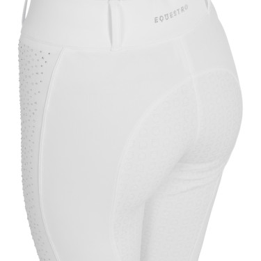 Calças femininas de cintura alta com grip total com strass Equestro mulher Calças femininas de cintura alta com grip total com strass Equestro mulher