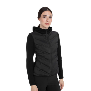 Casaco técnico feminino com enchimento frontal Equestro mulher Casaco técnico feminino com enchimento frontal Equestro mulher