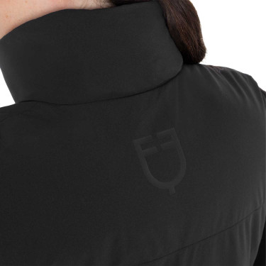 Colete feminino acolchoado com gola alta Equestro mulher Colete feminino acolchoado com gola alta Equestro mulher