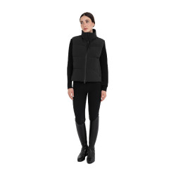 Colete feminino acolchoado com gola alta Equestro mulher Colete feminino acolchoado com gola alta Equestro mulher