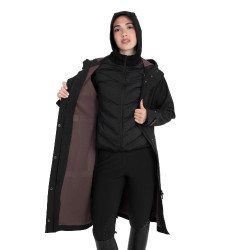 Softshell comprido feminino com abertura traseira Equestro mulher Softshell comprido feminino com abertura traseira Equestro mulher