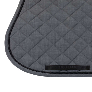 Saddle pad de salto em lã técnica Equestro Saddle pad de salto em lã técnica Equestro