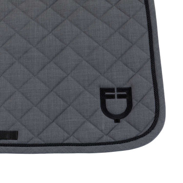 Saddle pad de salto em lã técnica Equestro Saddle pad de salto em lã técnica Equestro