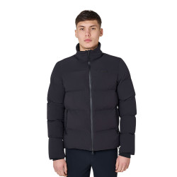 Casaco acolchoado masculino com gola alta Equestro homem Casaco acolchoado masculino com gola alta Equestro homem