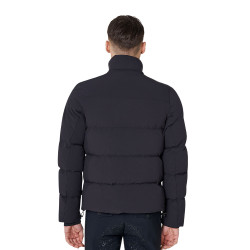 Casaco acolchoado masculino com gola alta Equestro homem Casaco acolchoado masculino com gola alta Equestro homem