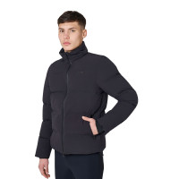 Casaco acolchoado masculino com gola alta Equestro homem Casaco acolchoado masculino com gola alta Equestro homem