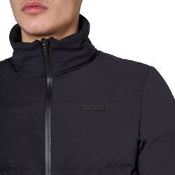 Casaco acolchoado masculino com gola alta Equestro homem Casaco acolchoado masculino com gola alta Equestro homem