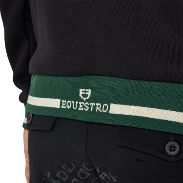 Moletom masculino com capuz e zíper frontal Equestro homem Moletom masculino com capuz e zíper frontal Equestro homem