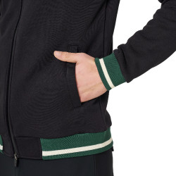 Moletom masculino com capuz e zíper frontal Equestro homem Moletom masculino com capuz e zíper frontal Equestro homem
