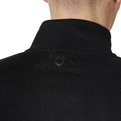 Camisola polar masculina de gola alta com fecho de 3/4 Equestro homem