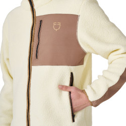 Moletom masculino em fleece teddy com bolso frontal Equestro homem Moletom masculino em fleece teddy com bolso frontal Equestro homem