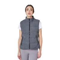 Colete feminino acolchoado em lã Equestro mulher Mistura cinza Cinzento Colete feminino acolchoado em lã Equestro mulher Mistura cinza Cinzento