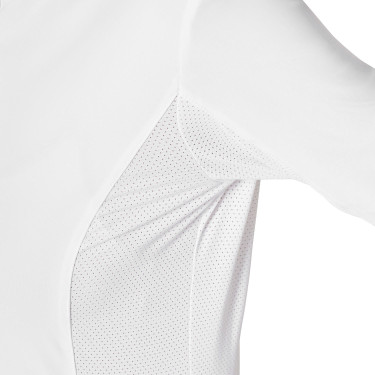 Polo de competição feminina tipo camisa com inserts em mesh Equestro mulher Polo de competição feminina tipo camisa com inserts em mesh Equestro mulher