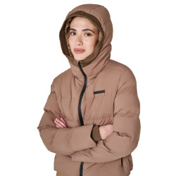 Casaco acolchoado feminino com capuz Equestro mulher Casaco acolchoado feminino com capuz Equestro mulher