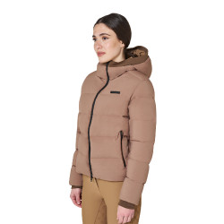 Casaco acolchoado feminino com capuz Equestro mulher Casaco acolchoado feminino com capuz Equestro mulher