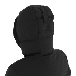 Casaco acolchoado feminino com capuz Equestro mulher Preto