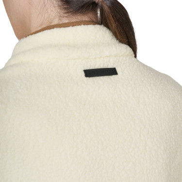 Colete feminino em lã teddy com bolso frontal Equestro mulher Colete feminino em lã teddy com bolso frontal Equestro mulher
