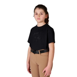 T-shirt infantil Sporty & Chic em algodão Equestro criança