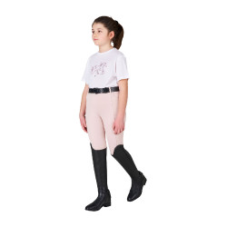 T-shirt infantil Stone Horse em algodão Equestro criança