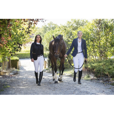 Casaco de competição Equithème Aachen Azul-marinho Casaco de competição Equithème Aachen Azul-marinho