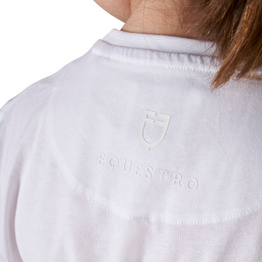 T-shirt infantil em algodão respirável Equestro criança