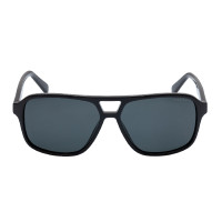 Óculos de sol esportivos polarizados modelo Solaris Equestro Preto brilhante / preto